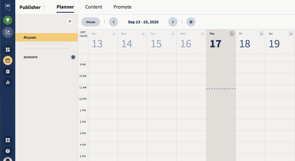 Hootsuite ist eher eine Social Media Management Plattform als ein Content Marketing Tool - aber auch dafür geeignet.