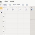 Verbessertes Layout des Dashboards der Hootsuite Social Media Marketing Plattform