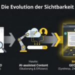 Die Evolution der Sichtbarkeit: Von klassischem SEO, über AI-assisted Content bis zu GEO & GAIO